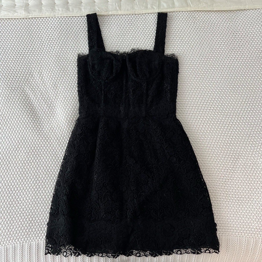 Dolce & Gabbana Black Lace Dress